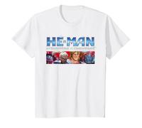 He-Man & Masters of The Universe Official T-Shirt, Youth, White, Small