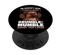 He Might Grumble-Mumble About You Later Griffon Dog PopSockets Adhesive PopGrip