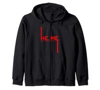 He Must Increase I Must Decrease John 3:30 Christian Bible Zip Hoodie