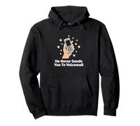 He Never Sends You To Voicemail Jesus Christian Believer Pullover Hoodie