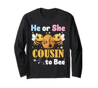 He or She Cousin to Bee - Gender Reveal What Will It Bee Long Sleeve T-Shirt