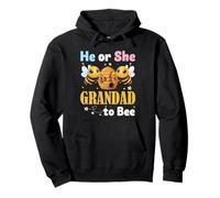 He or She Grandad to Bee - Gender Reveal What Will It Bee Pullover Hoodie