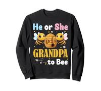 He or She Grandpa to Bee - Gender Reveal What Will It Bee Sweatshirt