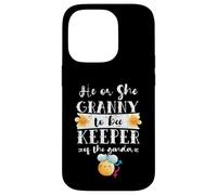 He Or She Granny To Bee Keeper Of The Gender Reveal Case for iPhone 14 Pro