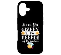 He Or She Granny To Bee Keeper Of The Gender Reveal Case for iPhone 17