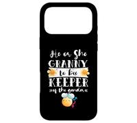 He Or She Granny To Bee Keeper Of The Gender Reveal Case for iPhone 17 Pro Max