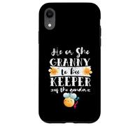 He Or She Granny To Bee Keeper Of The Gender Reveal Case for iPhone XR