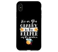 He Or She Granny To Bee Keeper Of The Gender Reveal Case for iPhone XS Max