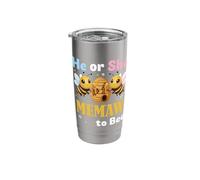 He or She Memaw to Bee - Gender Reveal What Will It Bee Stainless Steel Insulated Tumbler