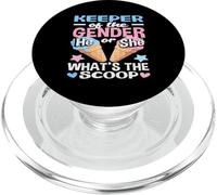 He Or She Whats The Scoop Gender Reveal Ice Cream Summer PopSockets PopGrip for MagSafe