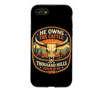 He Owns The Cattle On A Thousand Hills Psalm 50:10 Western Case for iPhone SE (2020) / 7/8