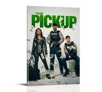 He Pickup Action Comedy Crime Satire Movie Poster Wall Art Canvas Aesthetic Cover Poster Vintage Music And Movies Decorative Painting for Living Room Bed Room 16x24inch(40x60cm) Frame-style