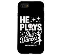 He Plays She Dances Mom Of Both Sports Mom Baseball Dance Case for iPhone SE (2020) / 7 / 8