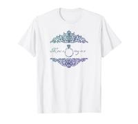 He put a ring on it | Fun, Ironic Engagement Announcement T-Shirt