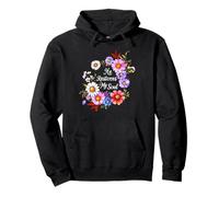 He Restores My Soul Bible Verse Christian Floral Women Pullover Hoodie