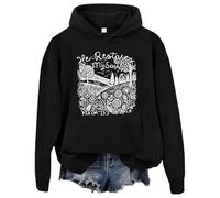 He Restores My Soul Hoodie Christian Sweatshirt Unisex Black