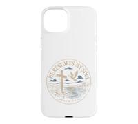 He Restores My Soul Psalm 23:3 Christian Faith Case for iPhone 15 Plus