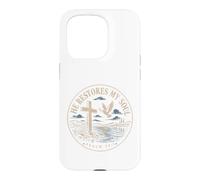 He Restores My Soul Psalm 23:3 Christian Faith Case for iPhone 15 Pro