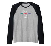 He Sees Loves Hears Us Psalm 116:1-2 Color Splashes Raglan Baseball Tee
