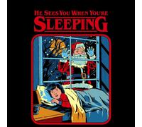He Sees You When You're Sleeping Unisex T-Shirt - Black - 4XL - Black