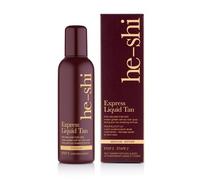 He-Shi Express Liquid Self Tan Medium Unisex Instant Fake Tanning Bronzer, 150ml