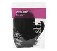 He-Shi Tanning Mitt Luxury Velvet - Double-Sided, Reusable & Washable - Black
