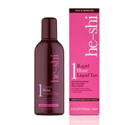 He-Shi Tan Rapid 1 Hour Liquid Tan| Medium to Dark Colour Shade Tanning in Dark Brown | Size: 150ml He-Shi Tan Dark Brown 150ml