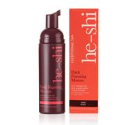 He-Shi Self Tan Dark Foaming Mousse - Fast Absorbing, Lightweight Fake Tanner for Ultra-Dark, Streak-Free - Vegan & Cruelty Free - Buildable