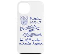He still makes miracles happen Matthew 14:16-21 Christian Case for iPhone 13