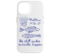 He still makes miracles happen Matthew 14:16-21 Christian Case for iPhone 14