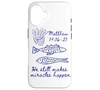 He still makes miracles happen Matthew 14:16-21 Christian Case for iPhone 16
