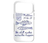 He still makes miracles happen Matthew 14:16-21 Christian Case for iPhone 17 Pro