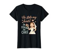He Stole My Heart I’m Stealing The Cake Bridal Party Humor T-Shirt