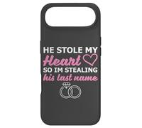 He Stole My Heart So I'm Stealing His Last Name Case for iPhone Air