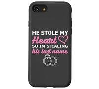 He Stole My Heart So I'm Stealing His Last Name Case for iPhone SE (2020) / 7/8