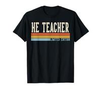 HE Teacher Week Retro Vintage Back to School Day T-Shirt