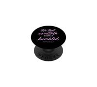 He That Exalteth Himself Shall Be Humbled Matthew 23:12 Pray PopSockets Adhesive PopGrip