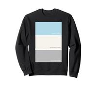 He/They Demiboy Pride Color Paint Swatch Design Sweatshirt