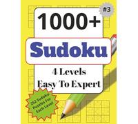 he Ultimate Sudoku Challenge: 1,000+ Puzzles for All Levels: Easy to Expert Sudoku Puzzles with Solutions in the Back - Hours of Brain-Boosting Fun!