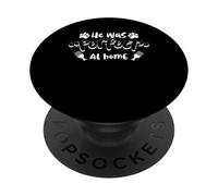 He Was Perfect At Home Dog Groomer PopSockets Adhesive PopGrip