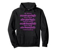 He Which Soweth Bountifully 2 Corinthians 9:6 Bible Prayer Pullover Hoodie