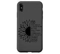 He Who Began A Good Work In You Inspirational Case for iPhone XS Max