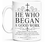 He Who Began A Good Work Philippians 1:6 Gift Mug