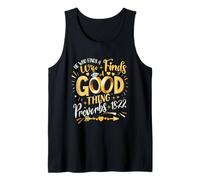 He Who Finds A Wife Finds A Good Thing Proverds 18 22 Christ Tank Top