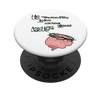 "He who has a why to live can bear almost any how" quote PopSockets Swappable PopGrip