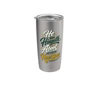 He Who Hingeth Aboot Getteth HEE Haw Scottish Banter Stainless Steel Insulated Tumbler