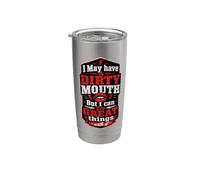 He Who Hingeth Aboot Getteth HEE Haw Scottish Banter Stainless Steel Insulated Tumbler