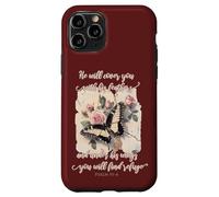 He Will Cover You With His Feathers Psalm 91:4 Butterfly Case for iPhone 11 Pro