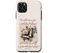 He Will Cover You With His Feathers Psalm 91:4 Butterfly Case for iPhone 11 Pro Max