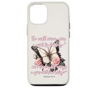 He Will Cover You With His Feathers Psalm 91:4 Butterfly Case for iPhone 12/12 Pro